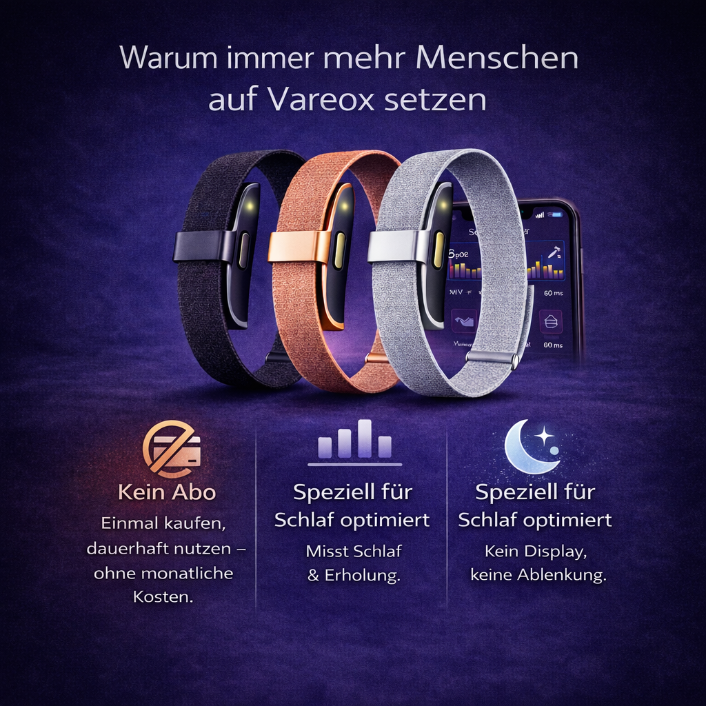VAREOX SLEEP Schlaf Tracker - LumeaBeauty